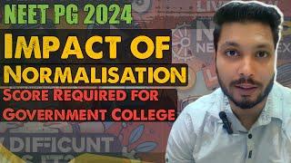 Neet pg 2024 expected cut off/  neet pg cut off for government colleges / AIQ 50% expected cut off