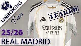 Real Madrid Home Jersey 25/26 Leaked (GmKits) Fan Version Unboxing Review