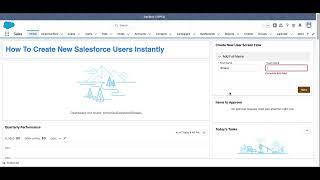 How To Create Salesforce Users Instantly With Flow