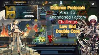[Arknights] Testing Area #3 Abandoned Factory - Lower Level - Challenge Low End Walkthrough