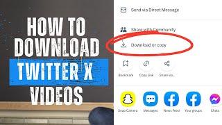 How to Download Twitter Videos || Twitter X Video Downloader