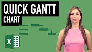 How to Quickly Make a Gantt Chart in Excel