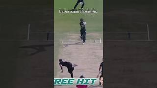 Babar Azam classic six #cricket #babarazam