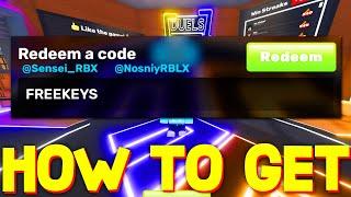 HOW TO VERIFY & REDEEM CODES in RIVALS ROBLOX!