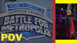 Justice League: Battle for Metropolis POV Six Flags Great Adventure Theme Park