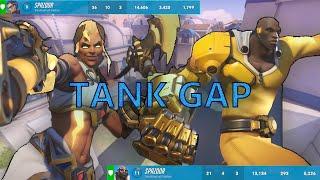 This is what a Tank Gap looks like in Overwatch 2