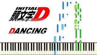 Initial D - Dancing - Piano Tutorial