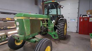 john deere 4440 restoration part1