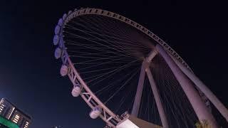 THE TALLEST FERRISWHEEL IN THE WORLD IN AIN DUBAI. AMAZING ARCHITECTURE AND ENGINEERING DESIGN.