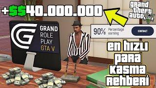 GTA 5 GRAND RP EN HIZLI PARA KAZANMA REHBERİ (BAŞLANGIÇ SEVİYESİ) GTA 5 ROLEPLAY