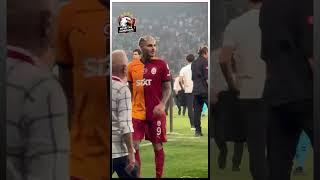 Icardi ve Gedson Fernandes Maç Sonunda Birbirine Sarıldı! Galatasaray - Beşiktaş | Süper Kupa