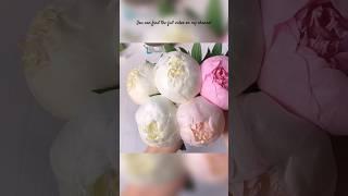 Realistic Peonies Craft / How to make from Eva Foam Paper #flowermaking #flowers #diycrafts #evafoam