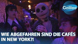 Bitte nur FLÜSTERN! Crazy Cafés in New York | Galileo