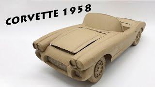 How to Make A Car (cannot move) from Cardboard Part 1 - Complete Car #StayHome and DIY #WithMe