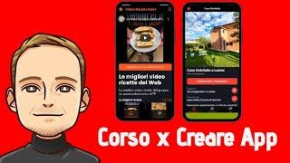 Corso per creare App senza essere un programmatore in meno di 30 minuti