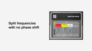 Frequency Splitter (Linear Phase) Ableton Rack | Free Download