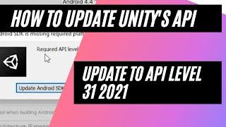 How to update Google API in Unity 2021