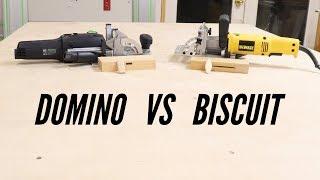 Biscuit Joiner vs Festool Domino