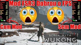 Testei o Mod FSR3 no Black Myth Wukong e Dobrou o FPS. 