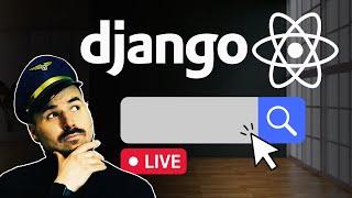 How to perform live search in Django, DRF & React js with the useDebounce hook