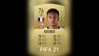 Jules Koundé FIFA Evolution