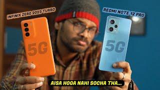 Redmi Note 12 Pro 5G vs Infinix Zero 5G 2023 Turbo l Best Phones Under 20000