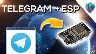 CONTROLLO TUTTI I PIN GPIO DI ESP CON TELEGRAM DA QUALSIASI PARTE DEL MONDO (ESP8266 - ESP32)+BOT