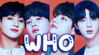 [AI COVER] BTS VOCAL LINE- "Who" (JIMIN)