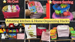 10 Brilliant Home And Kitchen Organization Ideas ||Space Saving Kitchen Organization Ideas |