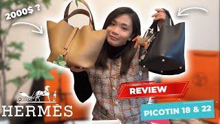 Review túi Picotin P18 và P22 Hermes | Luxury Brands Unboxing