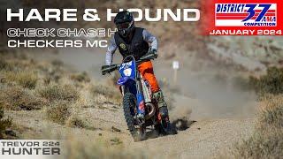 Full Race: 2024 District 37 Check Chase Hare & Hound | Trevor Hunter | Beta 250 Desert Racing