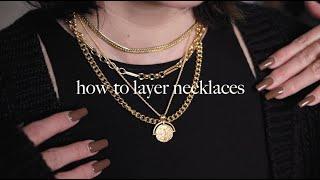 How To Layer Necklaces For WINTER | Brittany Xavier