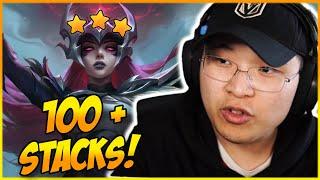 SYNDRA ⭐⭐⭐ ÜBER 100 STACKS! | TFT Challenger