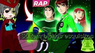 Humanos + Brunilda Reagindo ao Rap do Ben 10 (Força Alienígena) - Universo No Meu Pulso