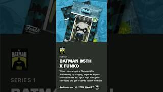 Batman 85th Funko NFTs Just Announced! #Shorts #Funko #FunkoPop