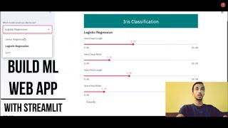 Deploy  Iris Classifier ML Model on Webpage| Python(Streamlit) #2|