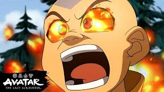 Aang Unleashing His ANGER For 10 Minutes  | Avatar: The Last Airbender