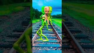 VFX alien green screen short video # editing alien green screen # Ravi kishan ka alien video