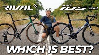 SRAM Rival eTap v Shimano 105 Di2 Head To Head: Shifting Speed, Braking Distance Comparison