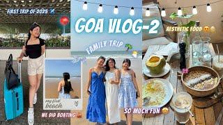 A family trip to *Goa*  (boating,so much fun, saw a big lizard on the road) || Tejasvi Rajput ||