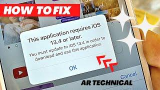 Fix: This Application Requires ios 14.0 or Later