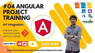 How to Use GIT in Angular Project | #angular15 | #projecttraining