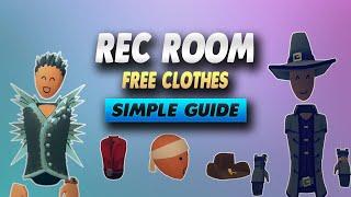 Rec Room How To Get Free Clothes 2022 - Simple Guide