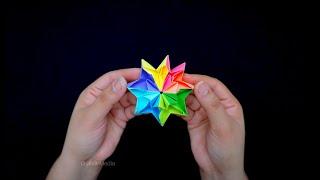 Origami Magic Star | Infinite folding Origami | Origami Infinite Star | Origami Paper Toys | Origami