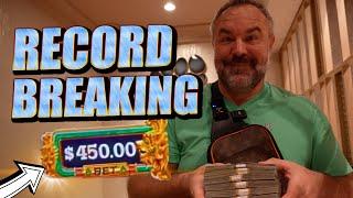 $450/Bet Lands Me My Record Breaking Jackpot!!!