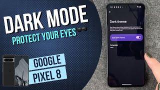 Google Pixel 8 - How to enable Dark Mode •  • ️ •  • Tutorial