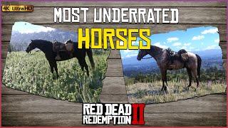 The Most 5 Underrated horses -  RDR2