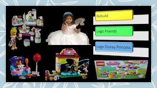 REBUILD LEGO PLAY FRIENDS AND LEGO PLAY DISNEY PRINCESS