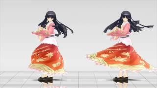 【Touhou MMD】Montecore Kaguya Houraisan Physics Test