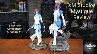 XM Studios Mystique Statue Unboxing, Assembly, & Review w/ Sideshow PF Comparison - Xtrumble # 1